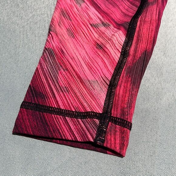 Lululemon Rare Speed Wunder Electrobeam Pattern Nulux Leggings C34 - Picture 9 of 13